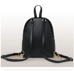 Vintage Leather Backpack for Women Shoulder Bag Travel School