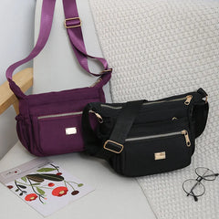 Women's Shoulder Bag Cross Body Bag Big Middle Aged Cloth Handbag