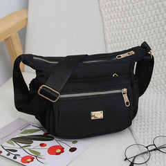 Women's Shoulder Bag Cross Body Bag Big Middle Aged Cloth Handbag
