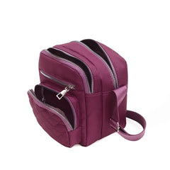 Women's Diamond Shoulder Bag Multi-layer Messenger Bag