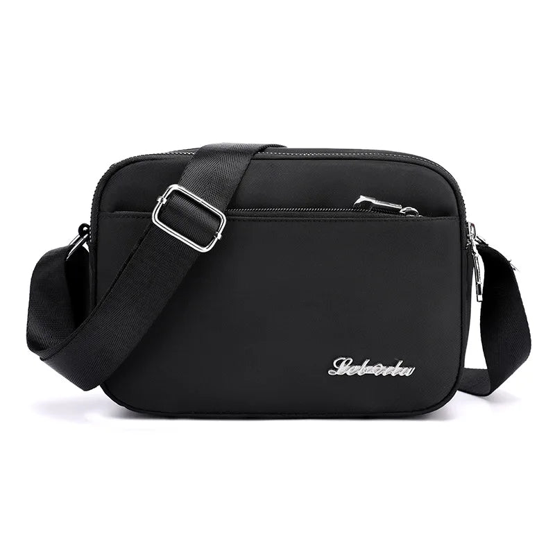 Women's Shoulder Bag Multi-layer Storage Convenient Nylon Handbag