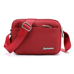 Women's Shoulder Bag Multi-layer Storage Convenient Nylon Handbag