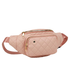 Embroidered Thread Messenger Bag Travel Waist Bag