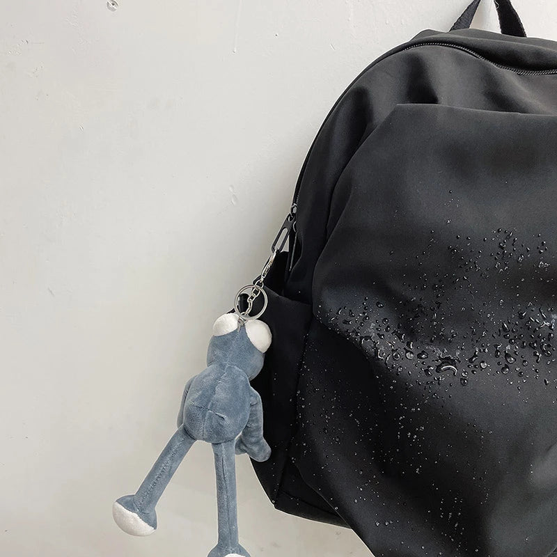 Waterproof Nylon Schoolbag Large Capacity Travel Backpack