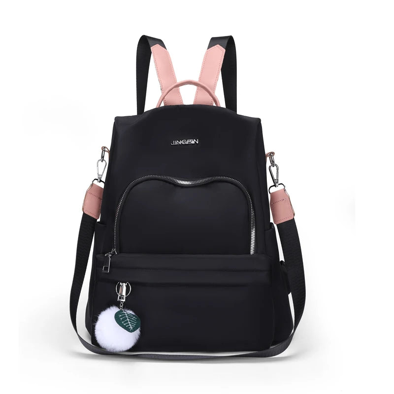 Youth Backpack High Oxford Cloth Lightweight Ladies Backpack Travel Backpack