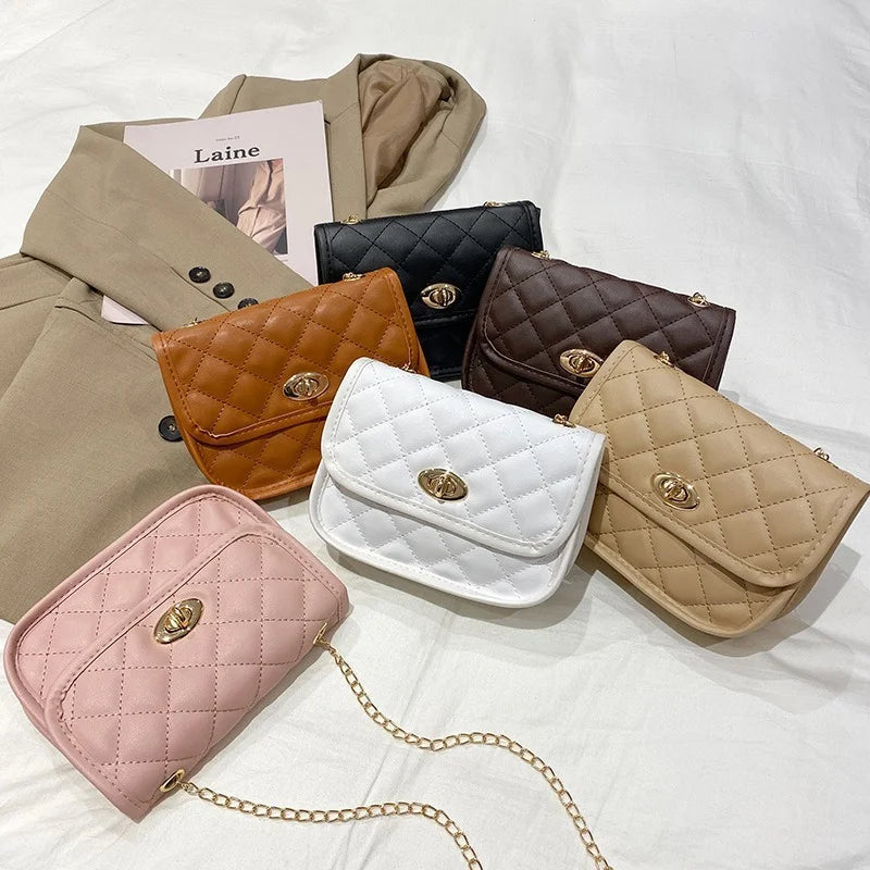 Camera Crossbody Bag with Embroidery