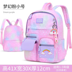 Rainbow Children School Bags for Girls Waterproof