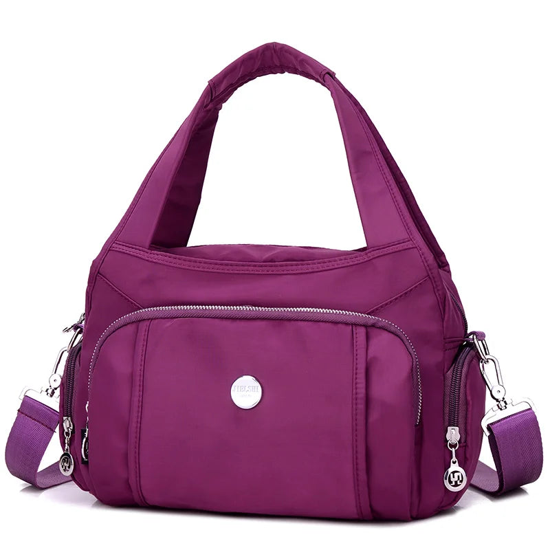 Nylon Crossbody Bag Casual Tote Handbag Messenger Bags