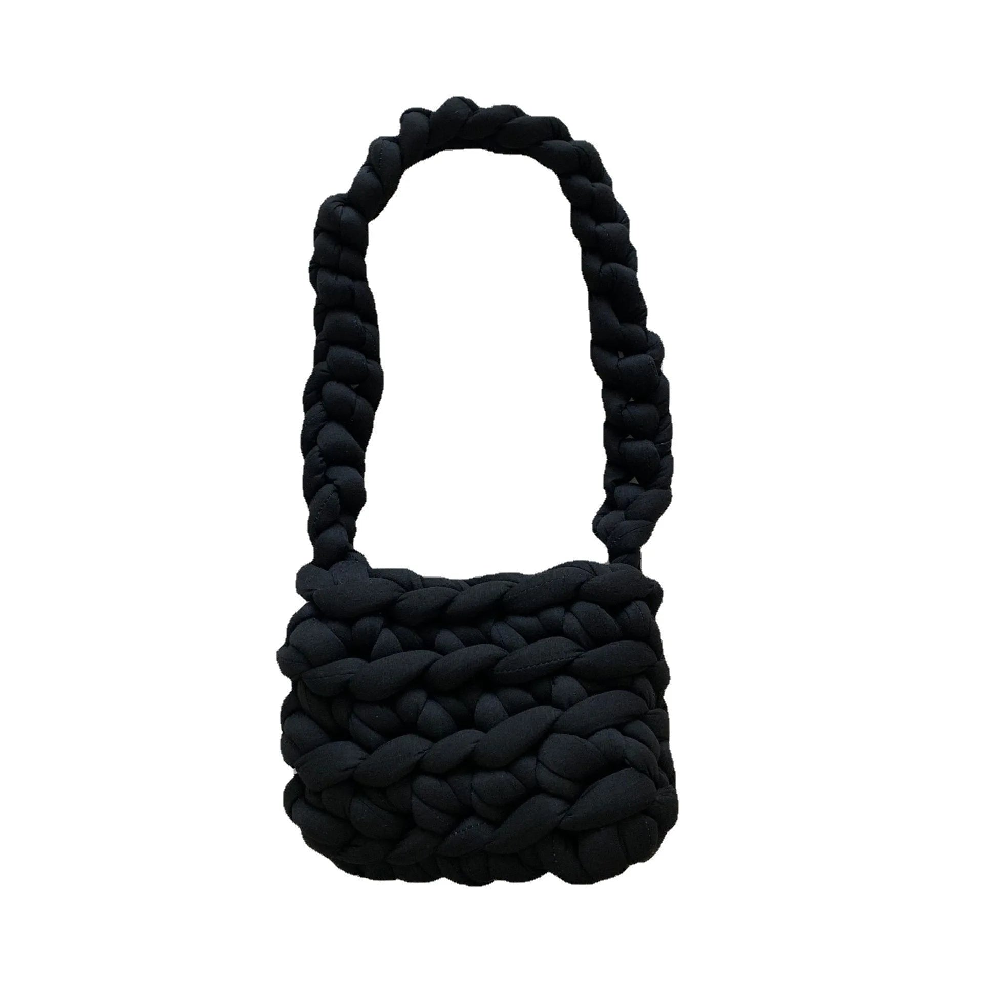 Soft Knitted Messenger Bag Girls Mini Shoulder Bag