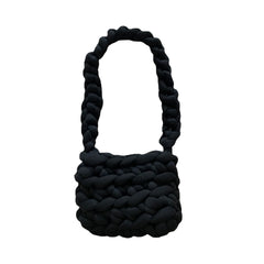 Soft Knitted Messenger Bag Girls Mini Shoulder Bag