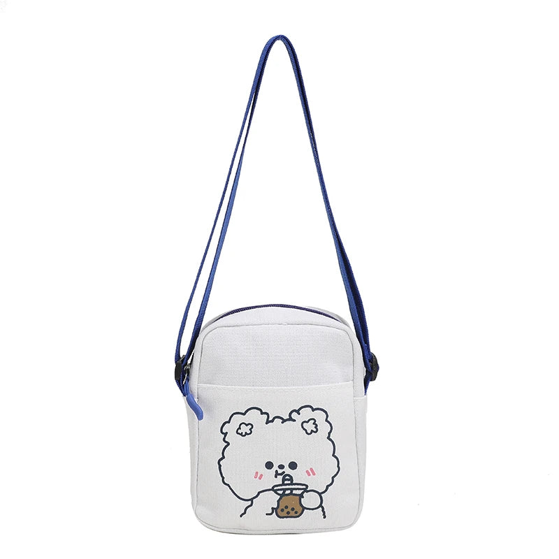 Canvas Bunny Mini Shoulder Bag