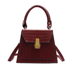 Women's Crocodile Pattern Shoulder Bag