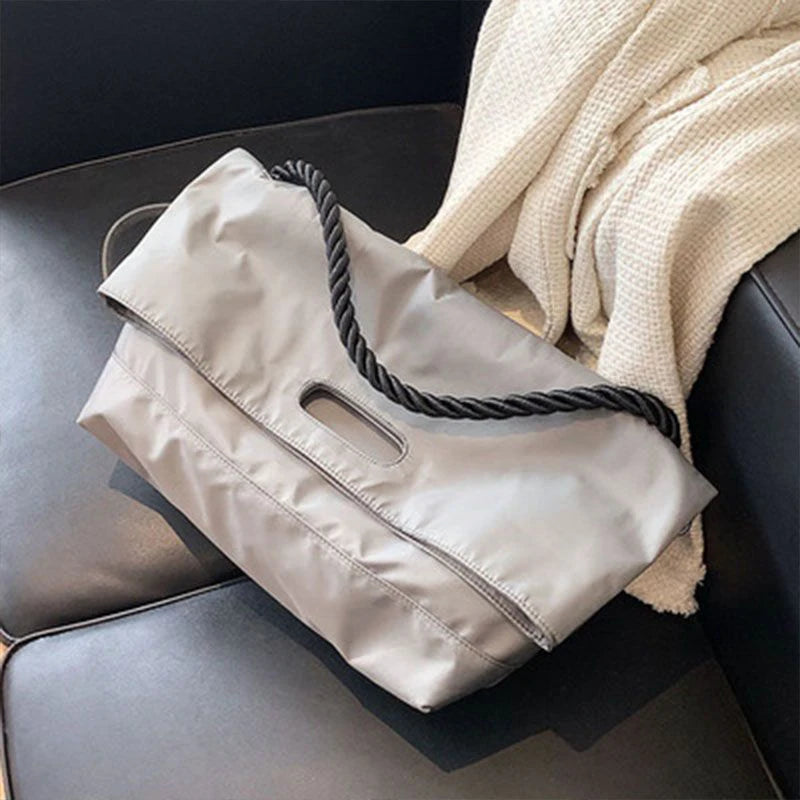 Large Capacity Oxford Cloth Messenger Tote Bag for Women