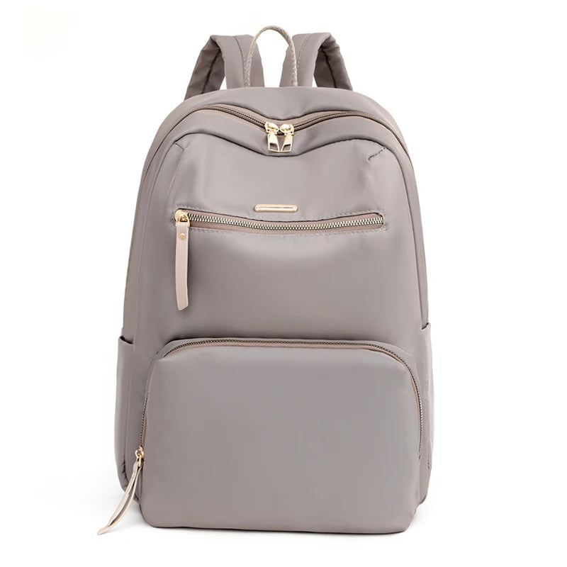 Oxford Cloth Backpack Large Capacity Student Schoolbag Light Backpack