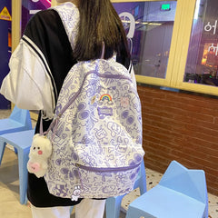 Girls School Bag, Middle School Backpack, Light Primary School Backpack