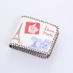 Cartoon Short Wallet for Men and Women - Creative Design