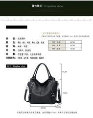 Women's PU Leather Shoulder Messenger Bag