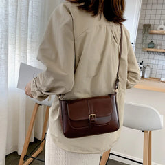 Vintage Leather Womens Shoulder Bag