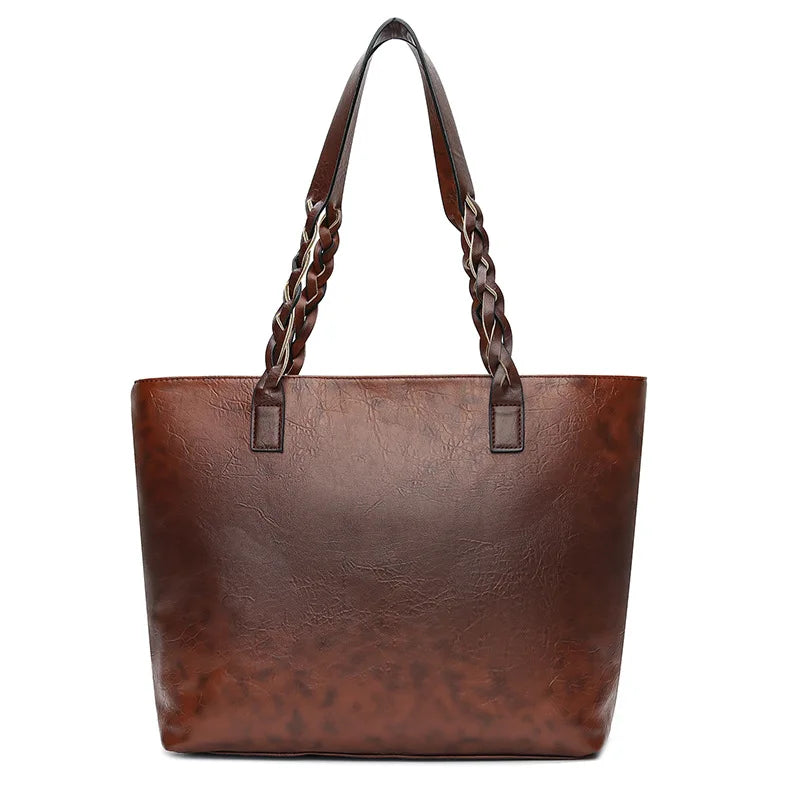 Women's Tassel Bag Large Capacity Shoulder Bag Retro Style