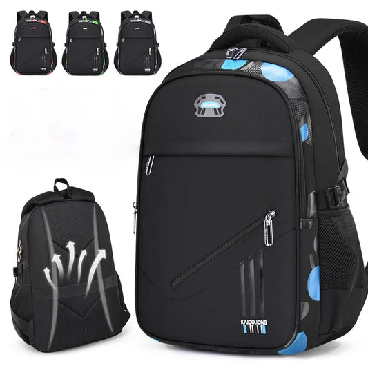 Waterproof Children School Bag Boys Orthopedic Backpack