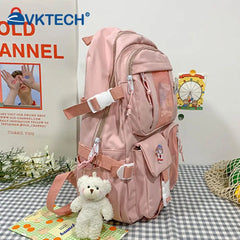 Women's Travel Backpack Waterproof Schoolbag Large Capacity Laptop Backpack