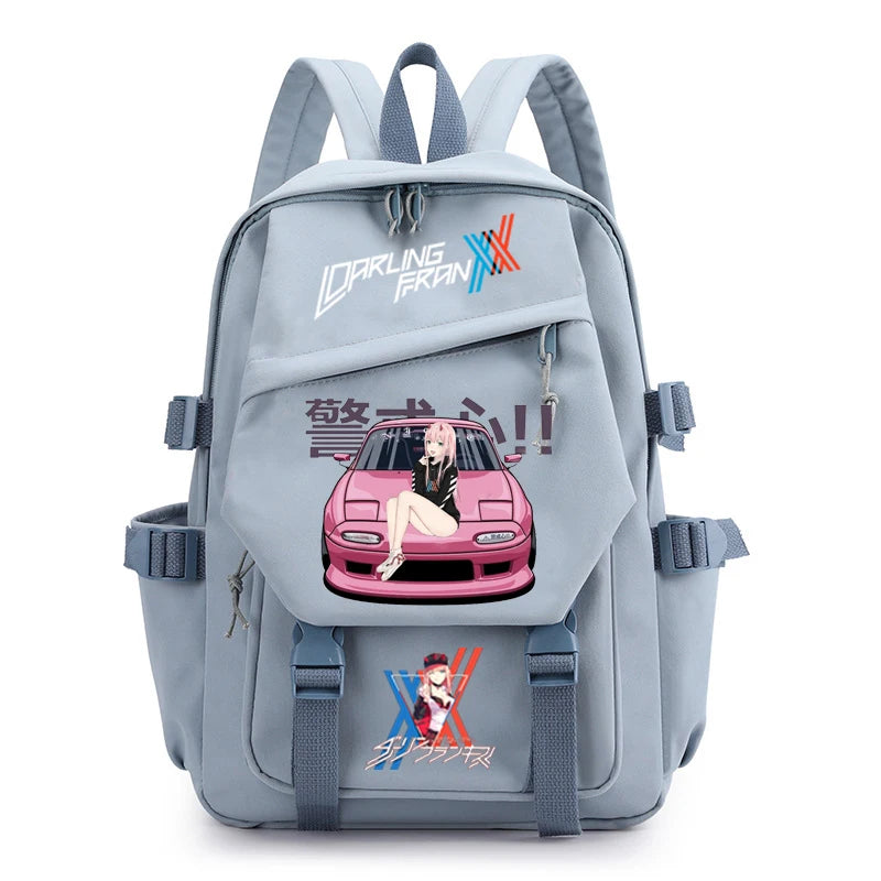 Zero Two Backpack Casual Laptop Bag