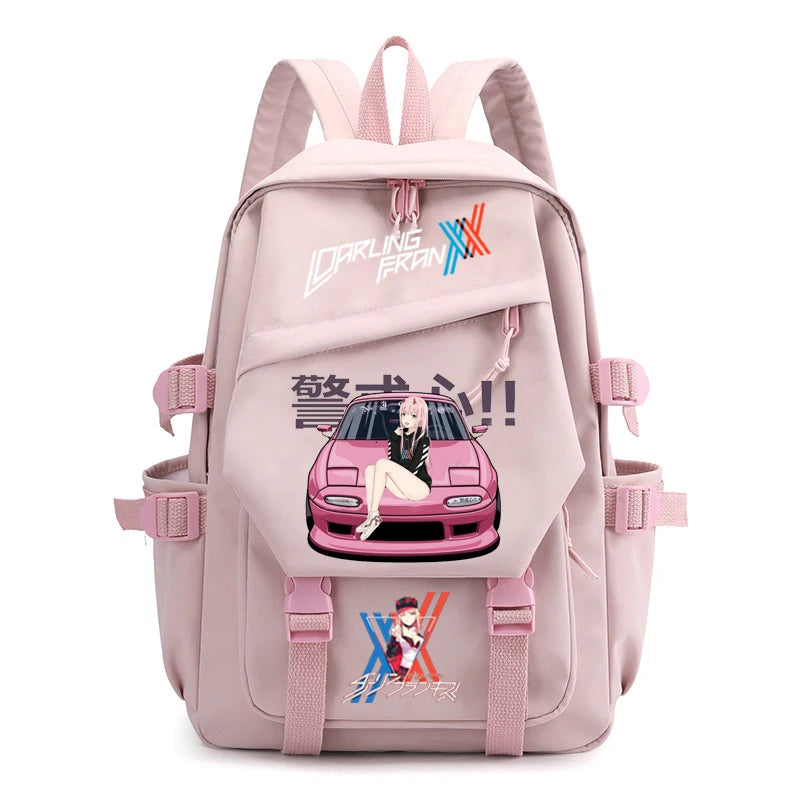Zero Two Backpack Casual Laptop Bag