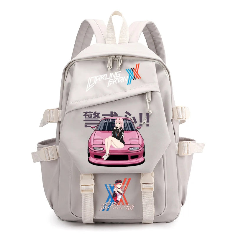 Zero Two Backpack Casual Laptop Bag
