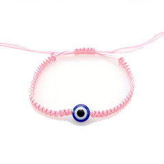 Evil Eye Charm Red Rope Adjustable Bracelet Unisex Hand Decoration