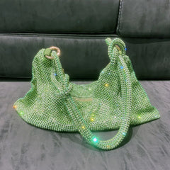 Rhinestone Shoulder Bag Evening Clutch Wedding Purse