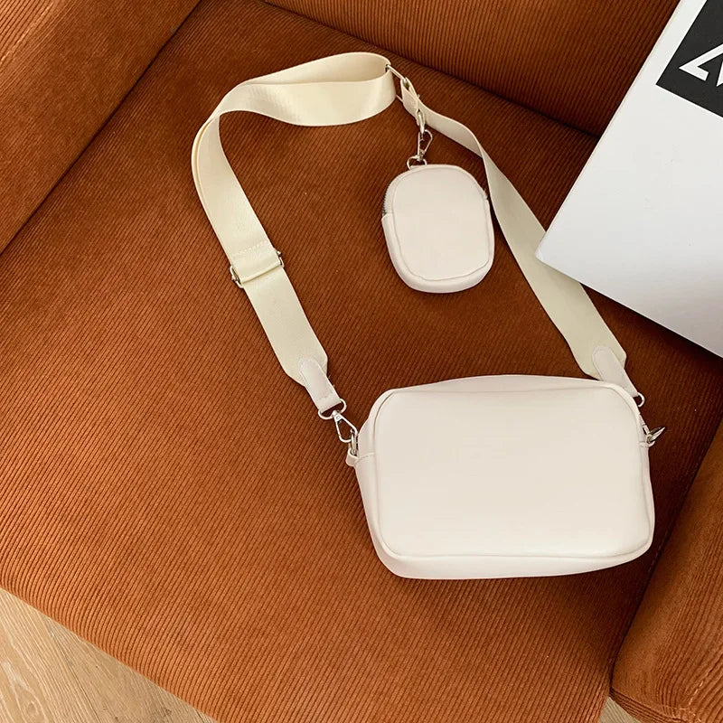 2022 Retro Bag Three-In-One Women's Shoulder Messenger