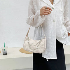 2022 Lace Armpit Bag Chain Retro Crossbody Handbag