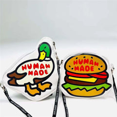 2022ss HUMAN Duck Burger Messenger Bag