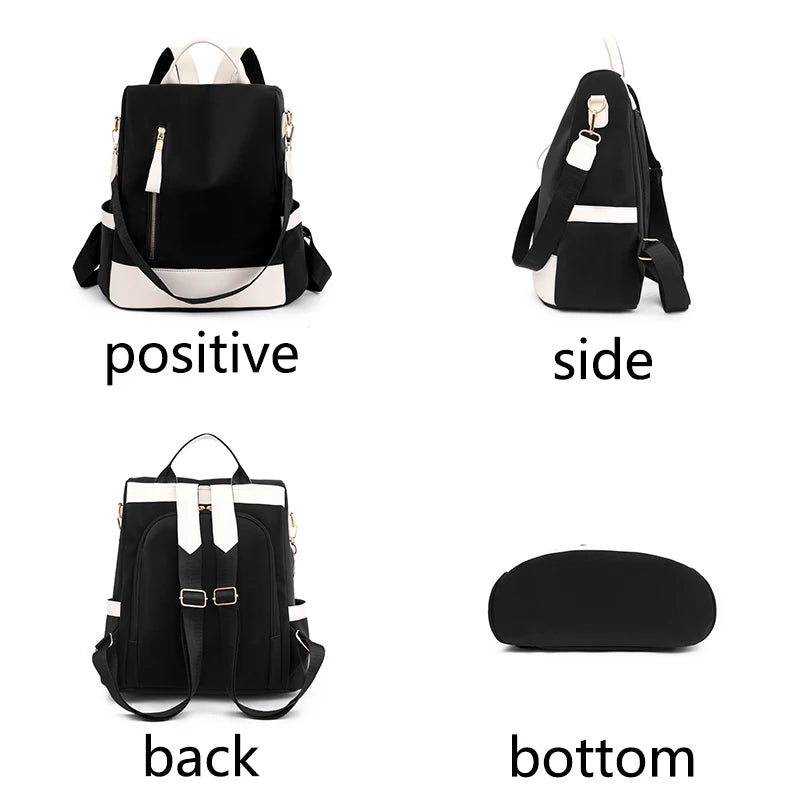 Large Capacity Anti Theft Women's Shoulder Bag