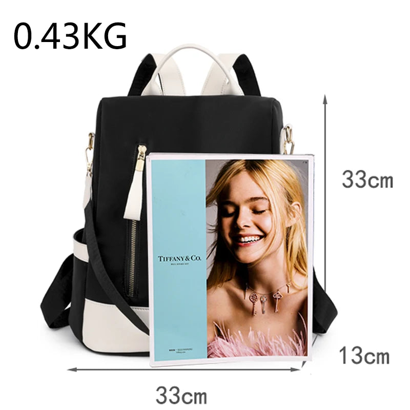 Large Capacity Anti Theft Women's Shoulder Bag