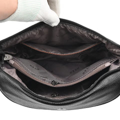 Leather Clutch Bag Small Soft Leather Handbag Women High Crossbody Bag