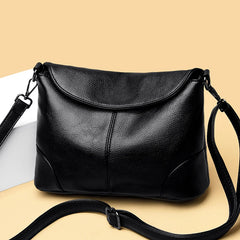 Leather Clutch Bag Small Soft Leather Handbag Women High Crossbody Bag
