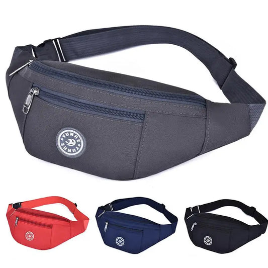 Nylon Bum Bag Travel Purse for Phone Waist Pack Chest Pouch