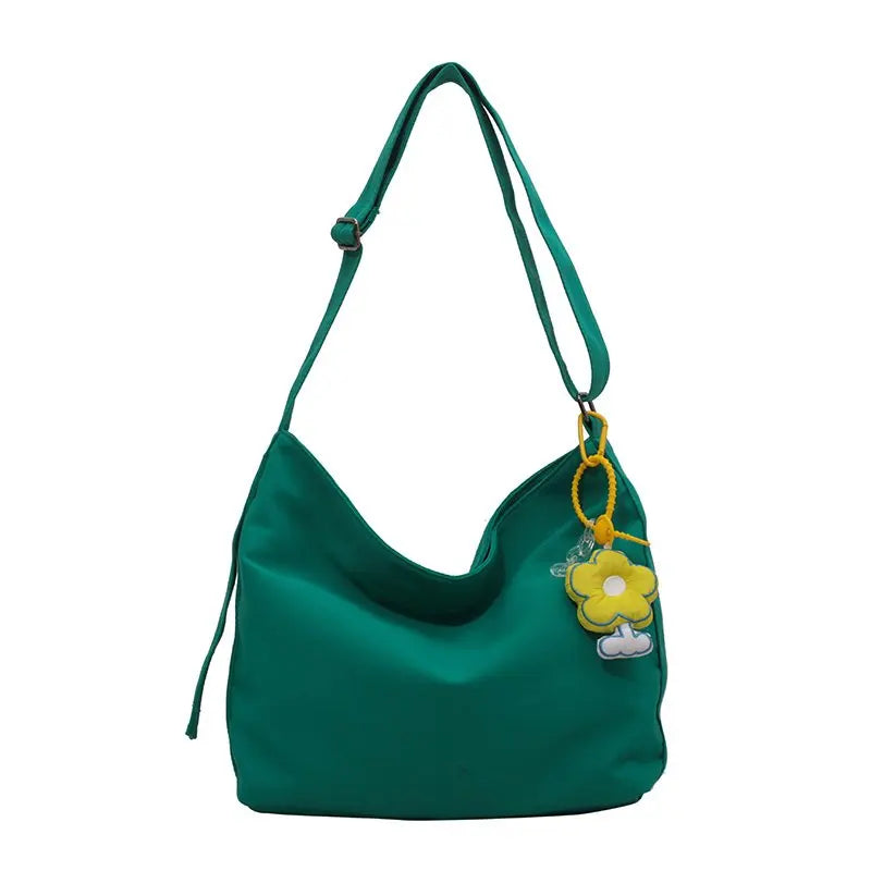 Canvas Crossbody Bags Youth Casual Large Capacity Ladies Shoulder Bag