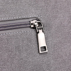 Large Pocket Canvas Handbag for Women
