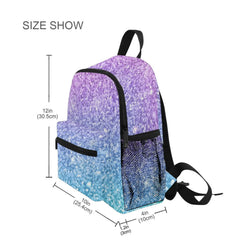 Glitter Kids School Backpack for Boys Girls 3-8 Years Old