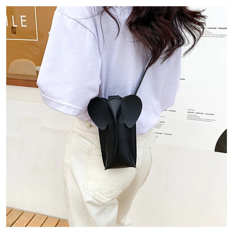 Elephant Mini Shoulder Bag for Women's Crossbody Handbag