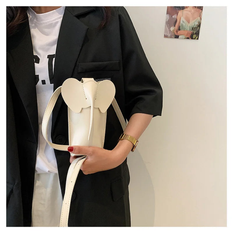 Elephant Mini Shoulder Bag for Women's Crossbody Handbag