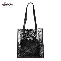Transparent PVC Shoulder Bag Large Capacity Messenger Bag