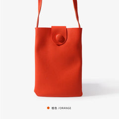 Solid Cross-body Soft Bag Mini Handbags For Women
