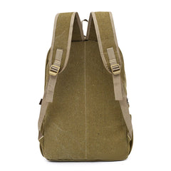 Waterproof Outdoor Canvas Backpack Men Sport Back Pack Male Schoolbag