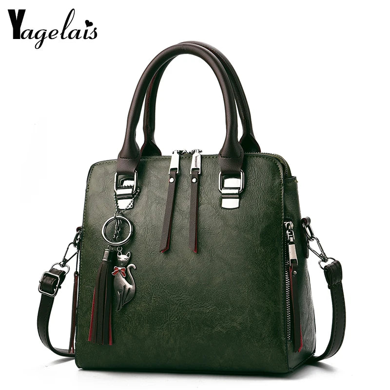 Women's Large Capacity Shoulder Bag, Crossbody Messenger Bag