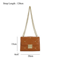 Diamond Lattice Small Flap Women Bags Shoulder Messenger Purses