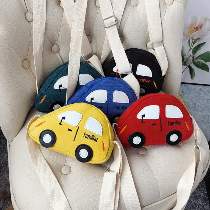 Mini Car Shape Crossbody Bag for Boys Girls