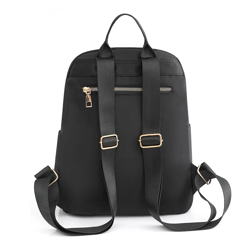 Durable Diamond Ladies Backpack Oxford Cloth Travel Backpack